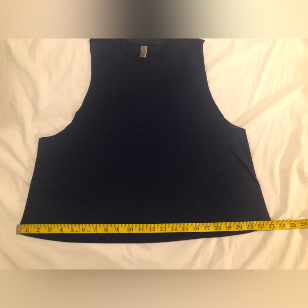 Epic blue muscle tank, L - Picture 6 of 9